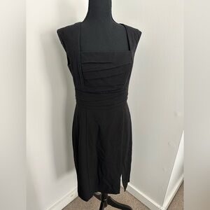 White House Black Market classic black dress, size 6